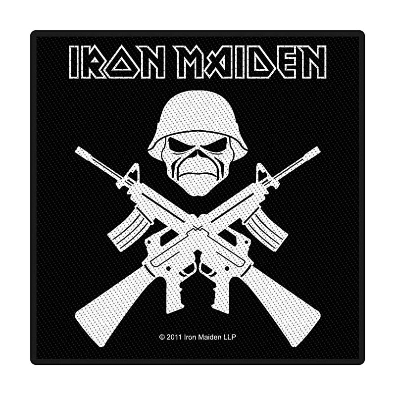 IRON MAIDEN - A MATTER OF LIVE AND DEATH ( Patch  10 x 10 cm )