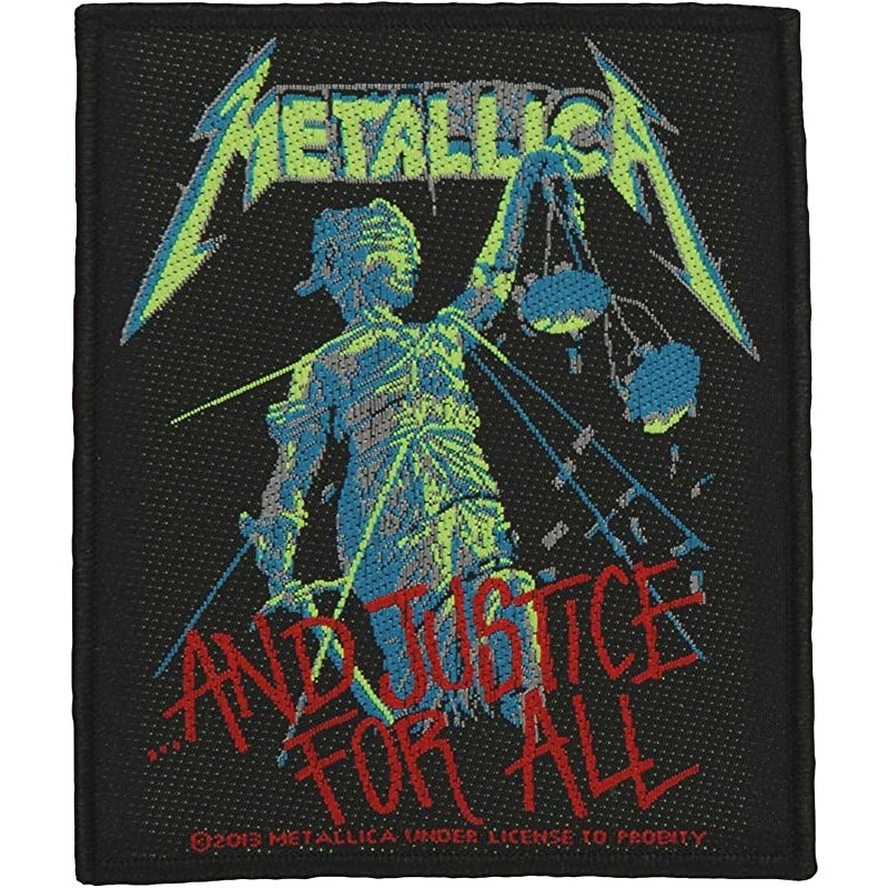 METALLICA - AND JUSTICE FOR ALL ( Patch  ca. 7 x 10 cm )
