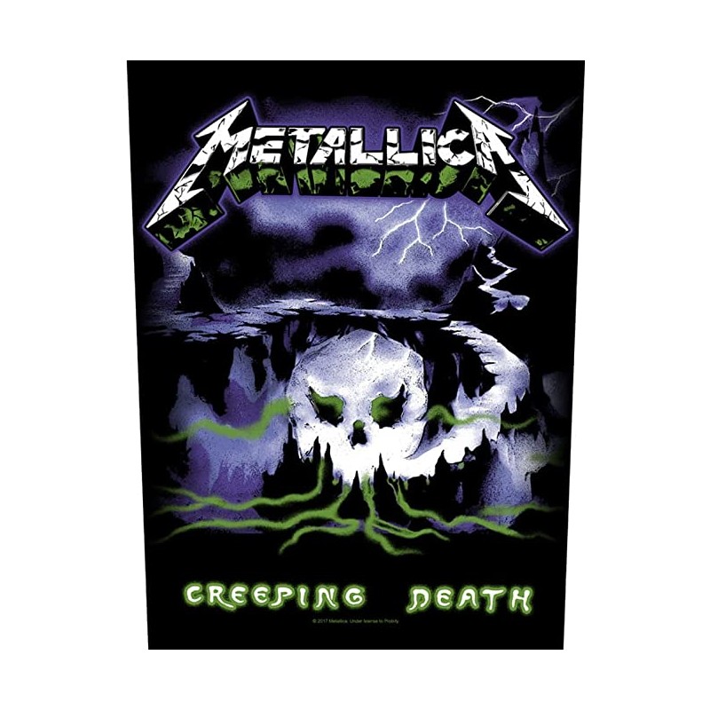 METALLICA - Creeping Death (  Patch ca. 9,5 x 10 cm )