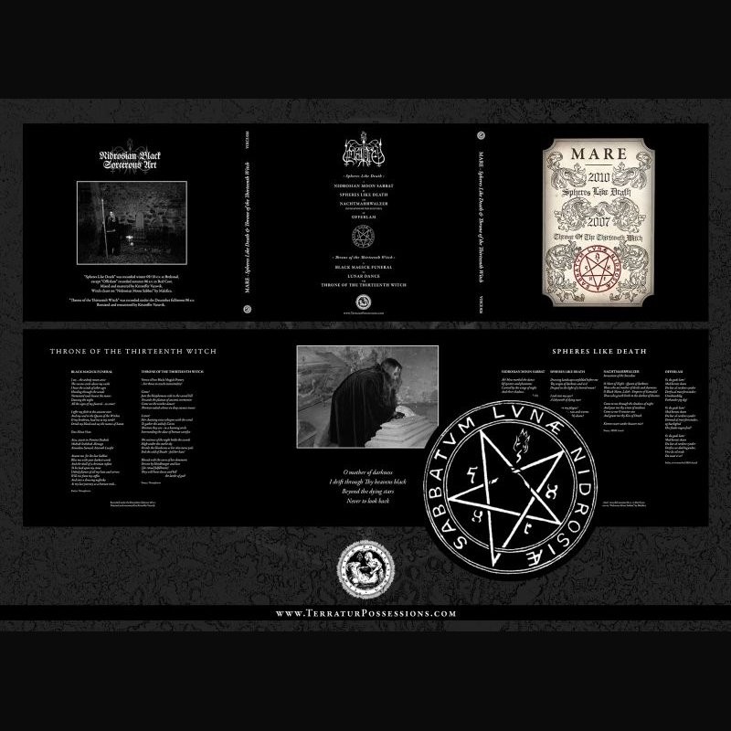 Mare - Spheres Like Death & Throne Of The Thirteen Witch (Digi - CD)