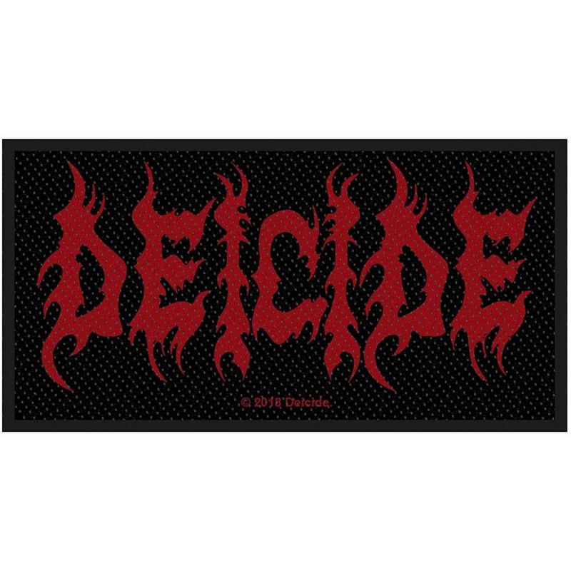 DEICIDE - LOGO ( Patch ca. 10 x 5 cm )