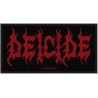 DEICIDE - LOGO ( Patch ca. 10 x 5 cm )