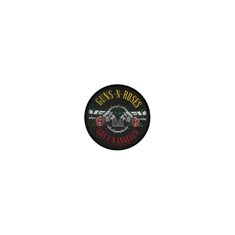 GUNS N ROSES - LOS F´N ANGELES ( Patch - Durchmesser ca. 9 cm  )