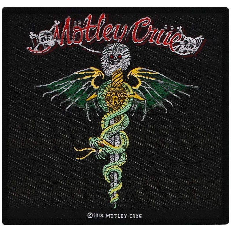 Motley Crue - DR. FEELGOOD ( Patch ca. 10 x 10 cm  )