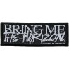 BRING ME THE HORIZION - HORROR LOGO ( Patch ca. 10 x 4 cm )