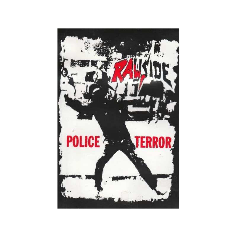 Rawside - Police Terror (Aufkleber Größe: 11cm x 16cm)