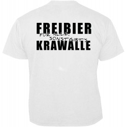Tankard - Freibier Für alle ( T - Shirt )