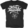 King Diamond - White Logo ( T-Shirt )