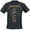 Metallica - Hetfield Iron Cross Guitar (T - Shirt)