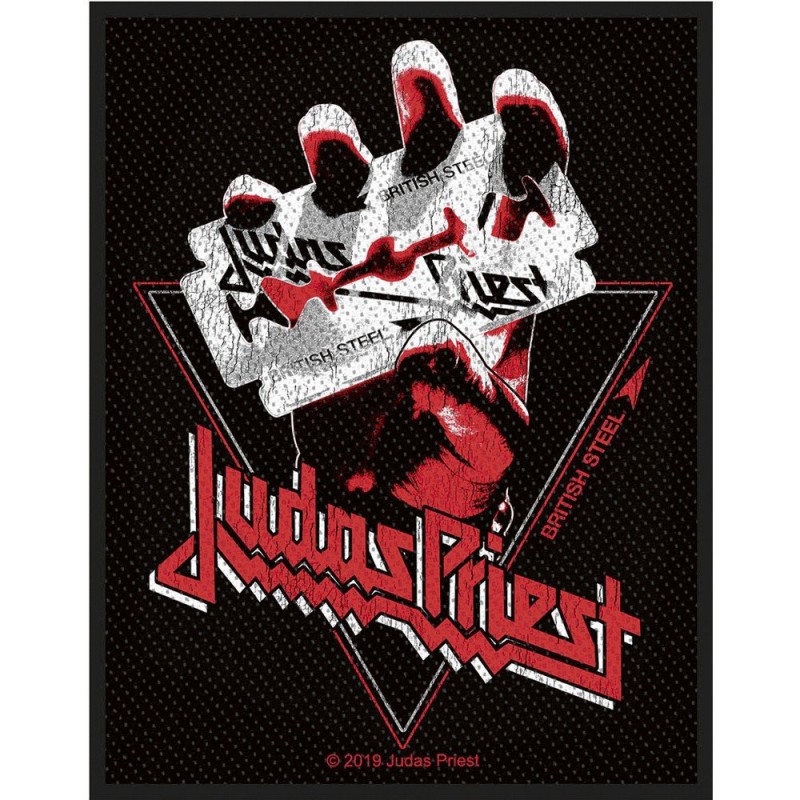 JUDAS PRIEST - BRITISH STEAL VINTAGE ( Patch ca. 8 x 9,5 cm )