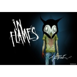 INFLAMES - SIREN CHARMS ( Patch ca. 10 x 9,5 cm  )