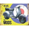 Vespa - Beanie ( schwarz - onesize  )
