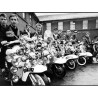 Vespa - Beanie ( schwarz - onesize  )