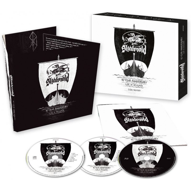 Skalmöld - 10 Year Anniversary Live In Reykjavik (Double Digi CD + BluRay)