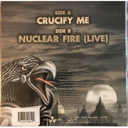 Primal Fear ‎– Crucify Me (7inch Black Single)