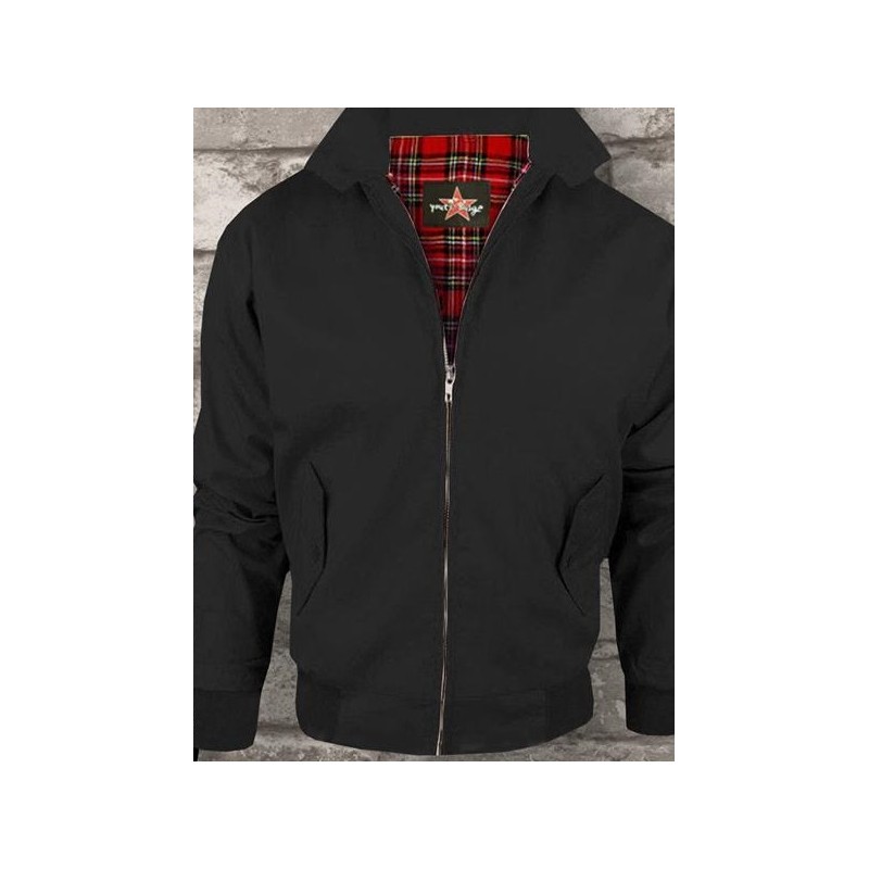 Harrington Jacket (Schwarz)