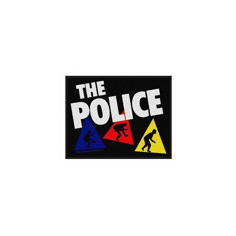 The Police  - Triangles  ( PATCH ca. 10 x 8 cm)