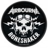 AIRBORNE - BONESHAKER ( PATCH ca. 9 cm Durchmesser )