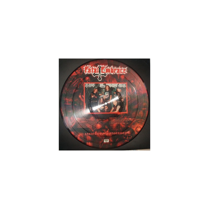 Fatal Embrace - Legions Of Armageddon (II. Hand Picture Vinyl)