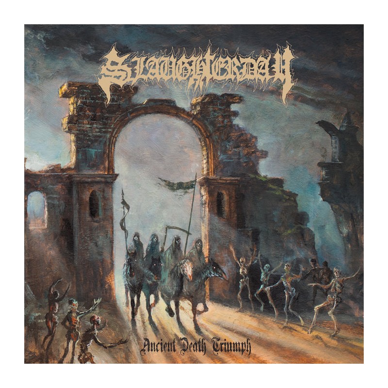 Slaughterday - Ancient  Death Triumph (Gold Vinyl Gatefold + Download Code)