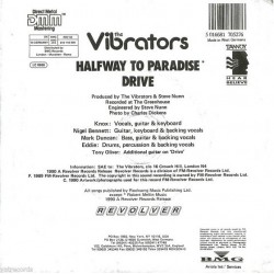 The Vibrators - Halfway To Paradise (7inch Vinyl)