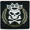 Five Fingers Death Punch - Skull Crossed Bones ( Patch 10 x 10 cm )