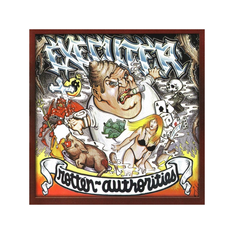 Executer ‎– Rotten Authorities  (II. Hand Vinyl) RARITÄT